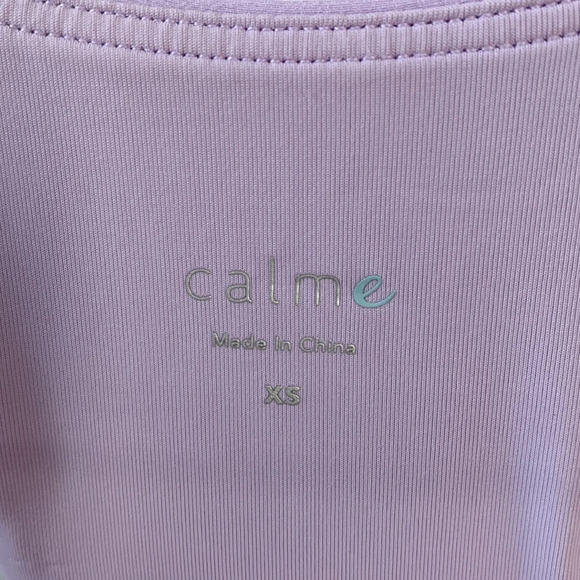 NWT Calme by Johnny Was endurance Sports Bra XS PRE lilac/purple - Picture 2 of 7